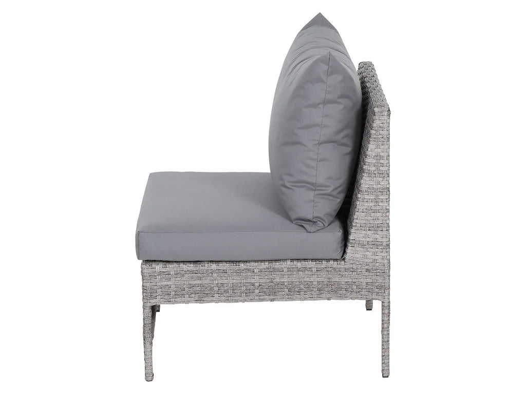 Gardamo Ensemble de jardin Vigo Lounge, 4 pices, gris