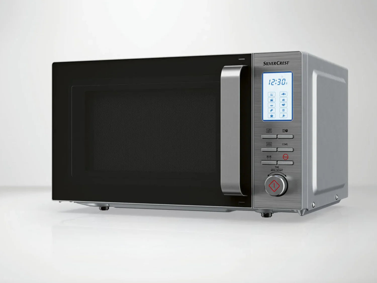 SILVERCREST KITCHEN TOOLS Four  micro-ondes numrique SMW 800 F2 silver, 1200 W