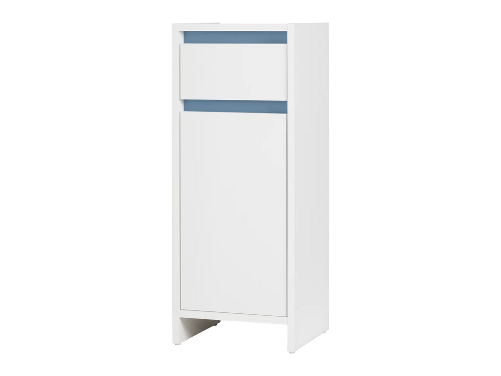 LIVARNO home Armoire latrale de salle de bains Oslo, 32 x 80 x 28 cm, blanche