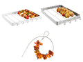 GRILLMEISTER Set de piques  brochettes pour barbecue