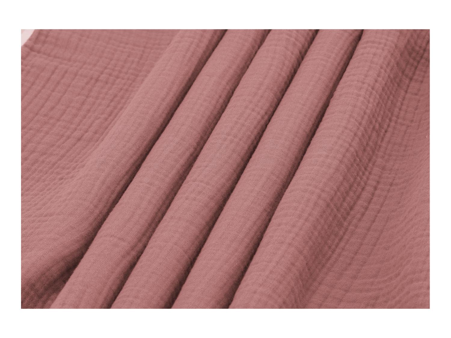 LIVARNO home Parure de lit en mousseline, 240 x 220 cm