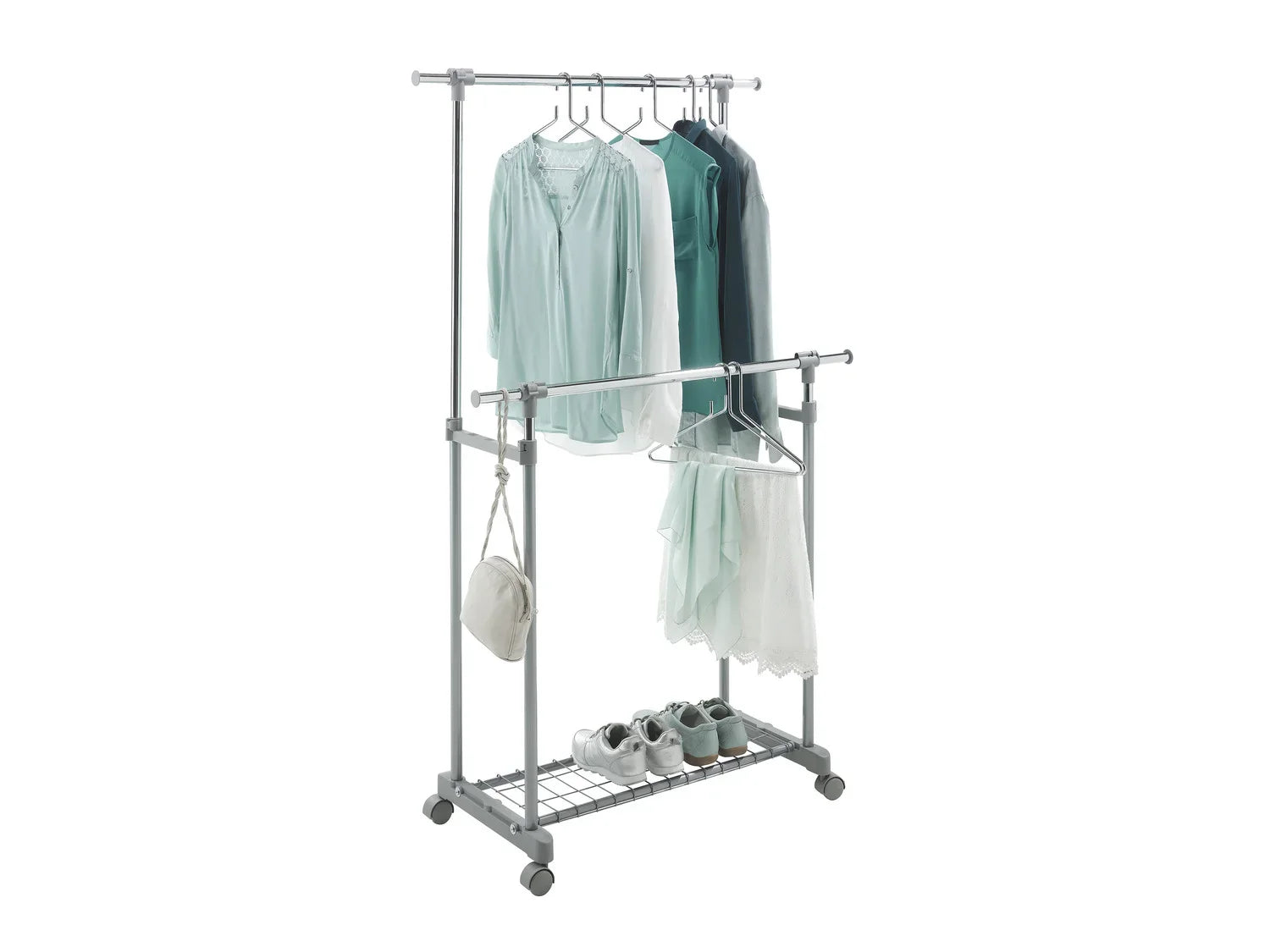 LIVARNO home Portant  vtements avec roulettes