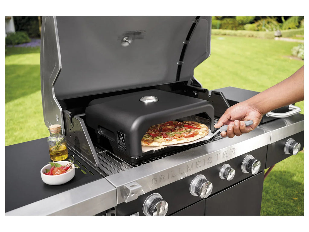 GRILLMEISTER Barbecue  gaz, 3 brleurs, 4 zones de cuisson