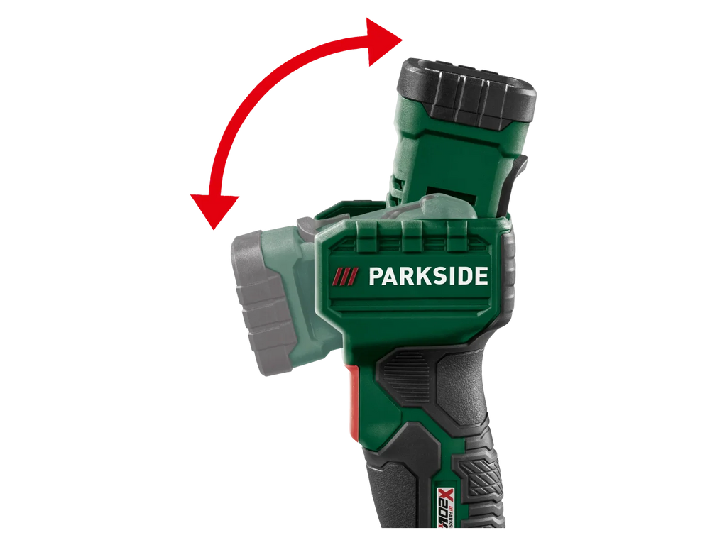 PARKSIDE Lampe torche  LED, 280 lm, 20 V