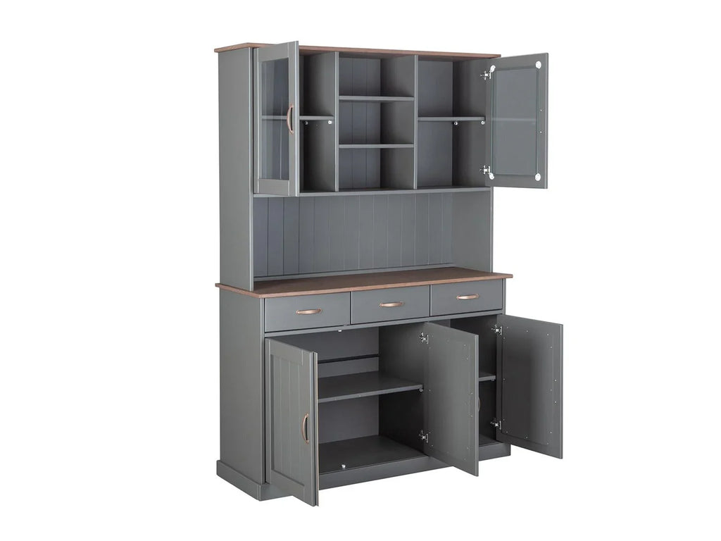 Inter Link Commode haut de gamme style campagnard, bois de pin