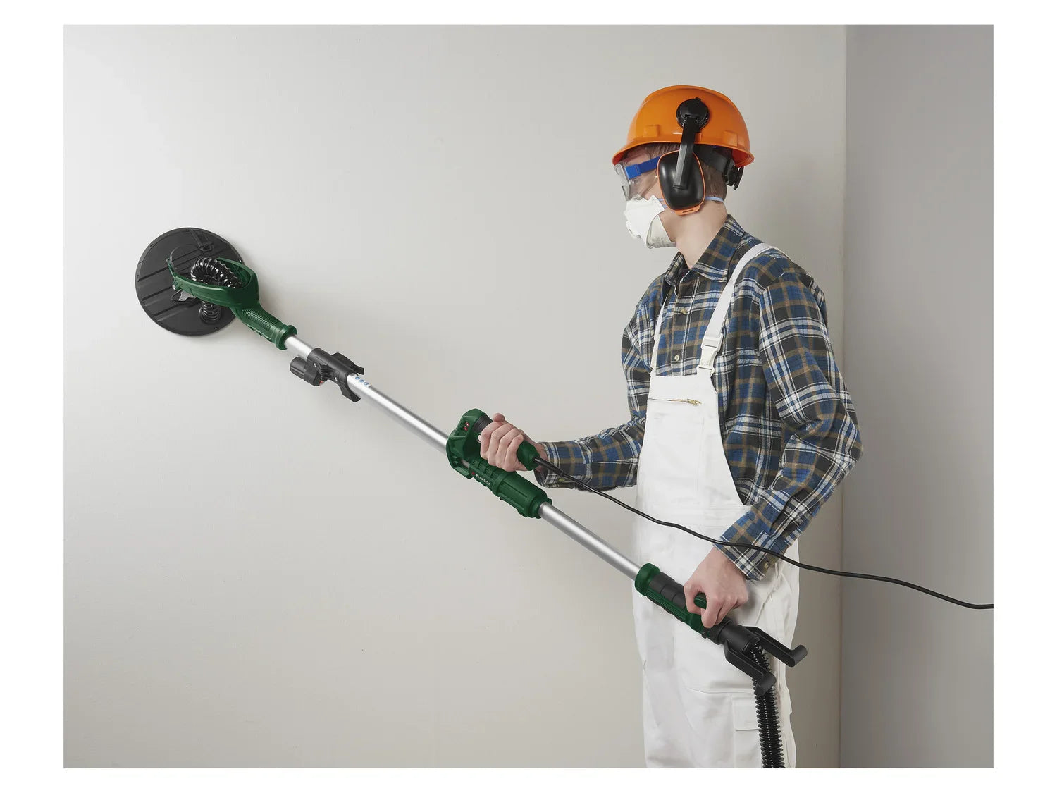 PARKSIDE Ponceuse murs et plafonds avec manche tlescopique PWDS 920 B2, 710 W