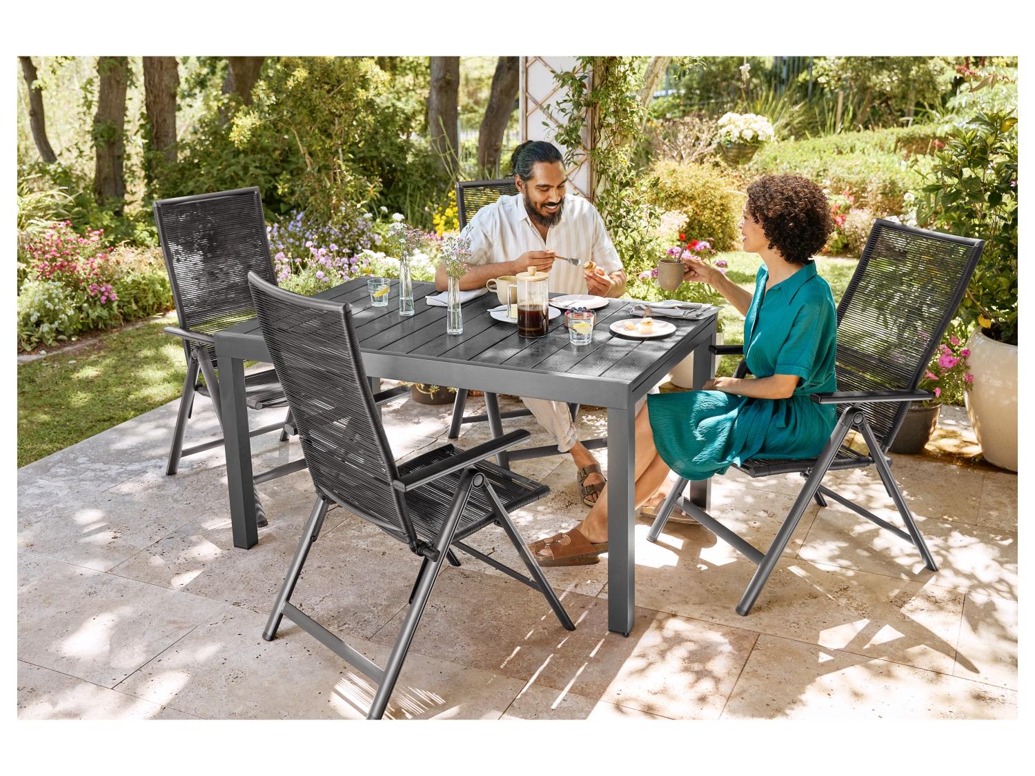 LIVARNO home Lot de 6 chaises hautes MIAMI