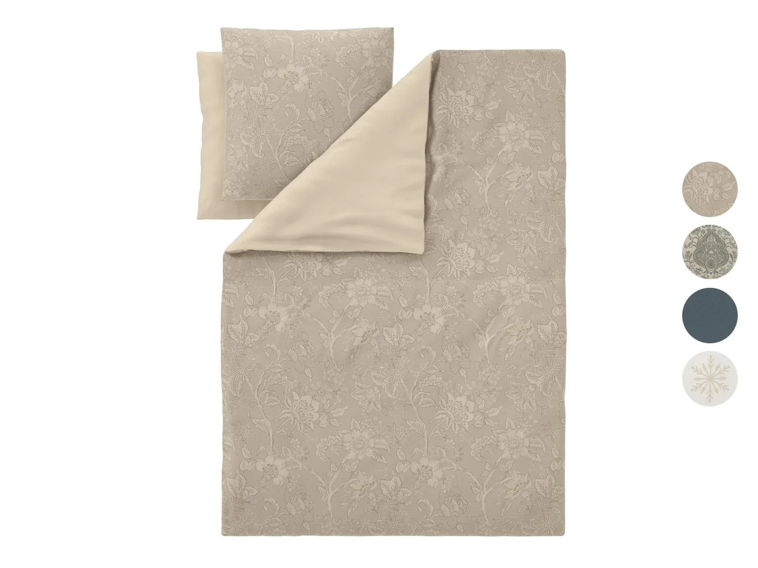LIVARNO Parure de lit double face en satin, 260 x 240 cm