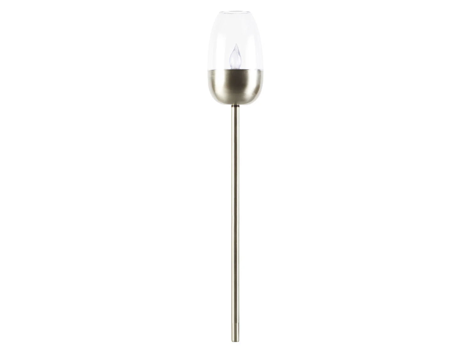 LIVARNO home Torche ou balise solaire  LED, effet flamme, 0,06 W