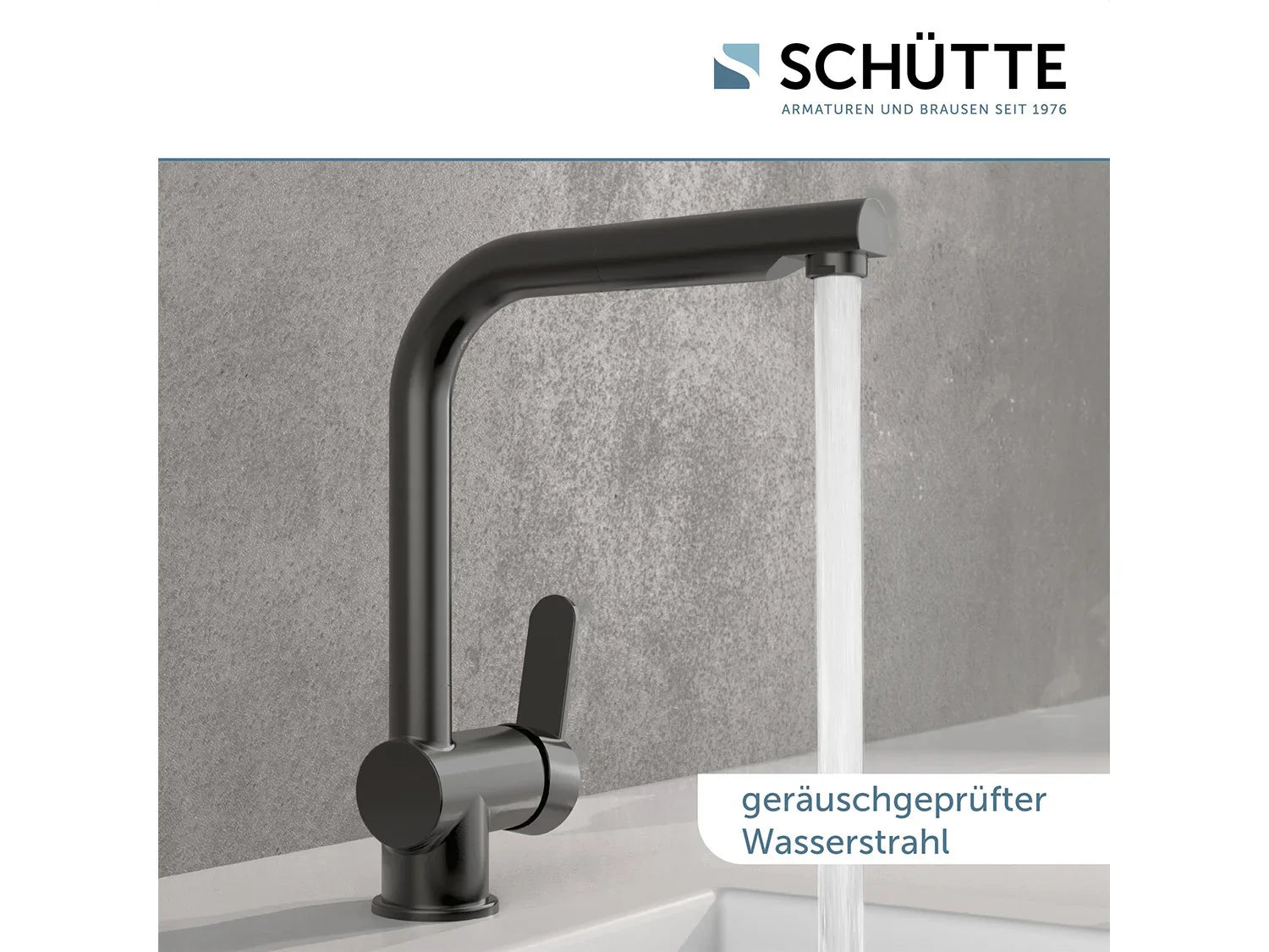 Schtte Mitigeur robinet de cuisine LONDON, avec bec extensible