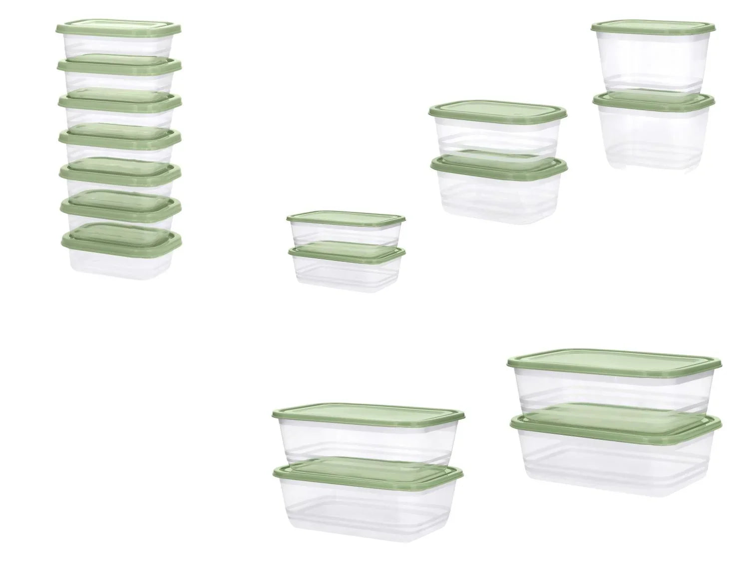 SILVERCREST Set de 17 botes de conservation