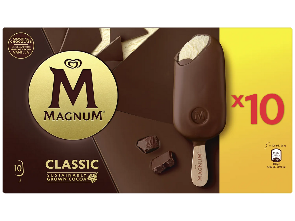 MAGNUM 10 glaces