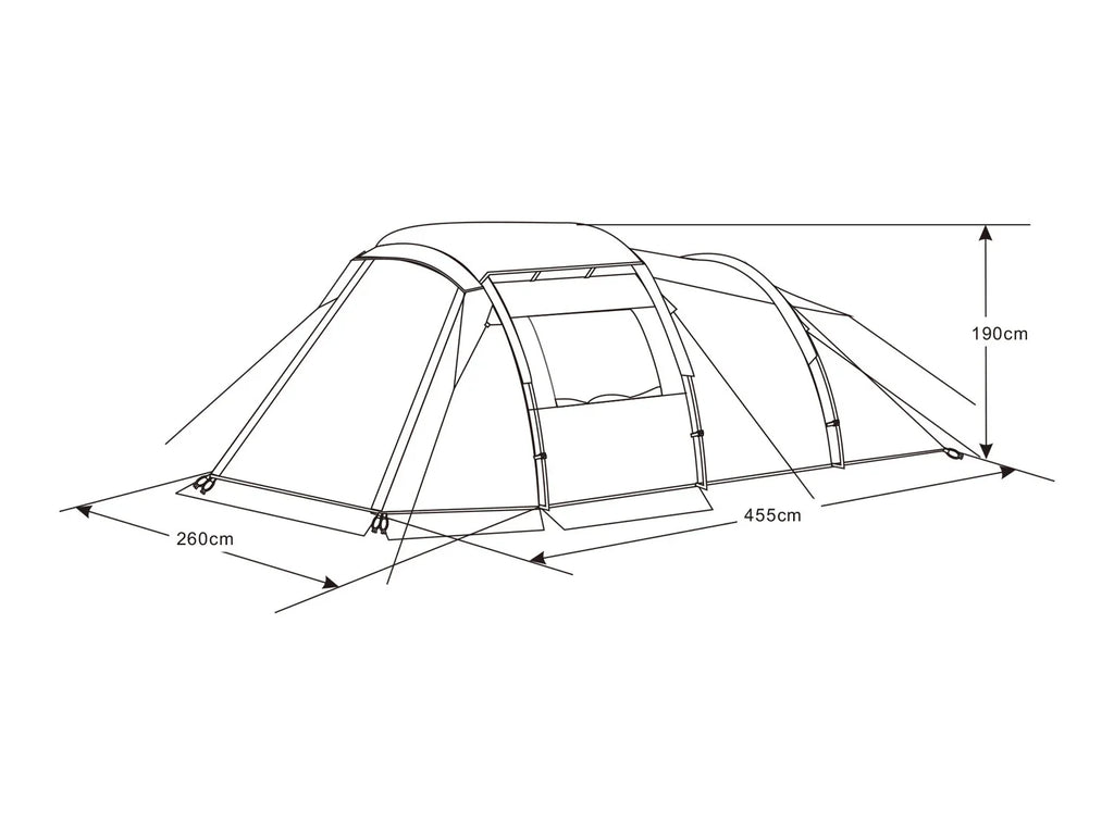 Rocktrail Tente de camping familiale