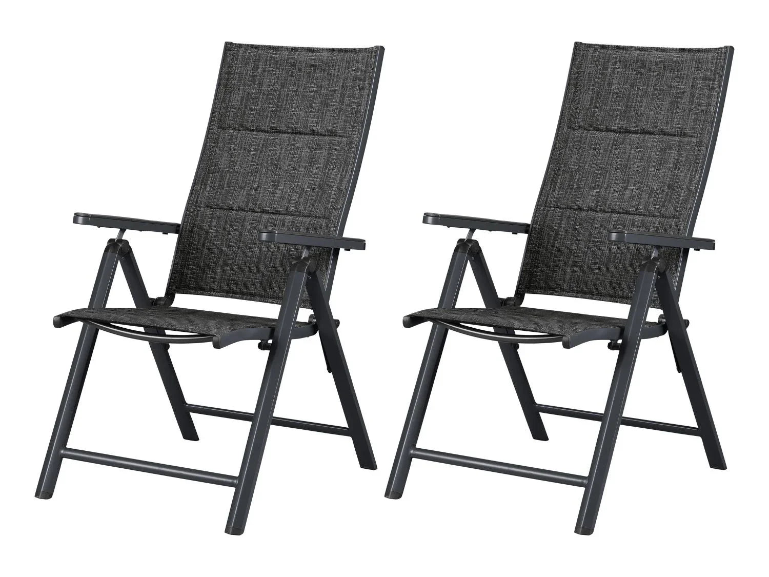 LIVARNO home Table de jardin Houston + Lot de 4 fauteuils Toronto