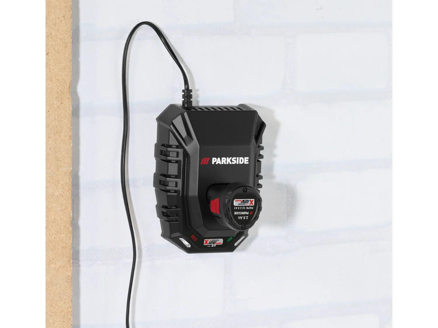 PARKSIDE PERFORMANCE Batterie + Chargeur, 2,5 Ah, 12 V