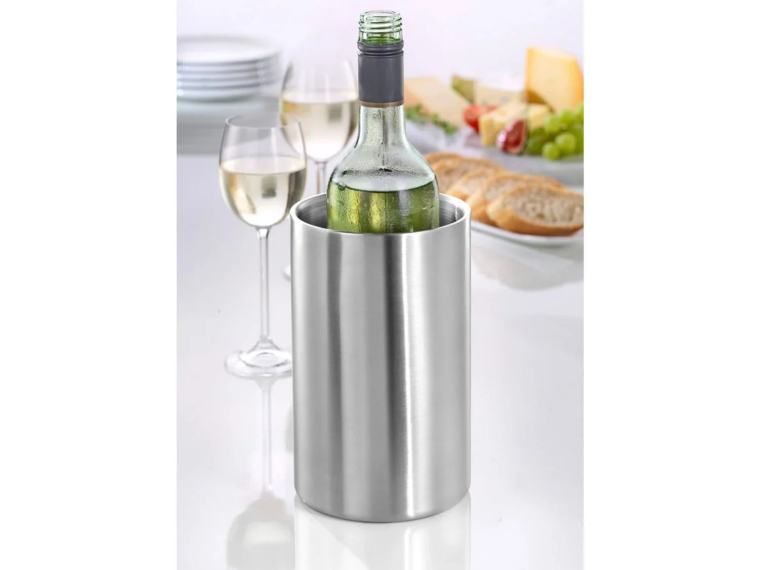 Esmeyer Refroidisseur  vin en acier inoxydable dune contenance de 1,6 l env.