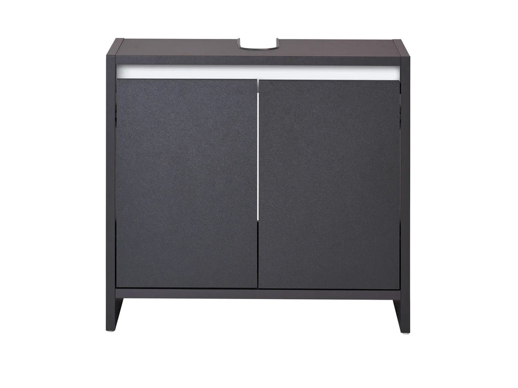 LIVARNO home Meuble sous-vasque Oslo, 60 x 55 x 28 cm, anthracite
