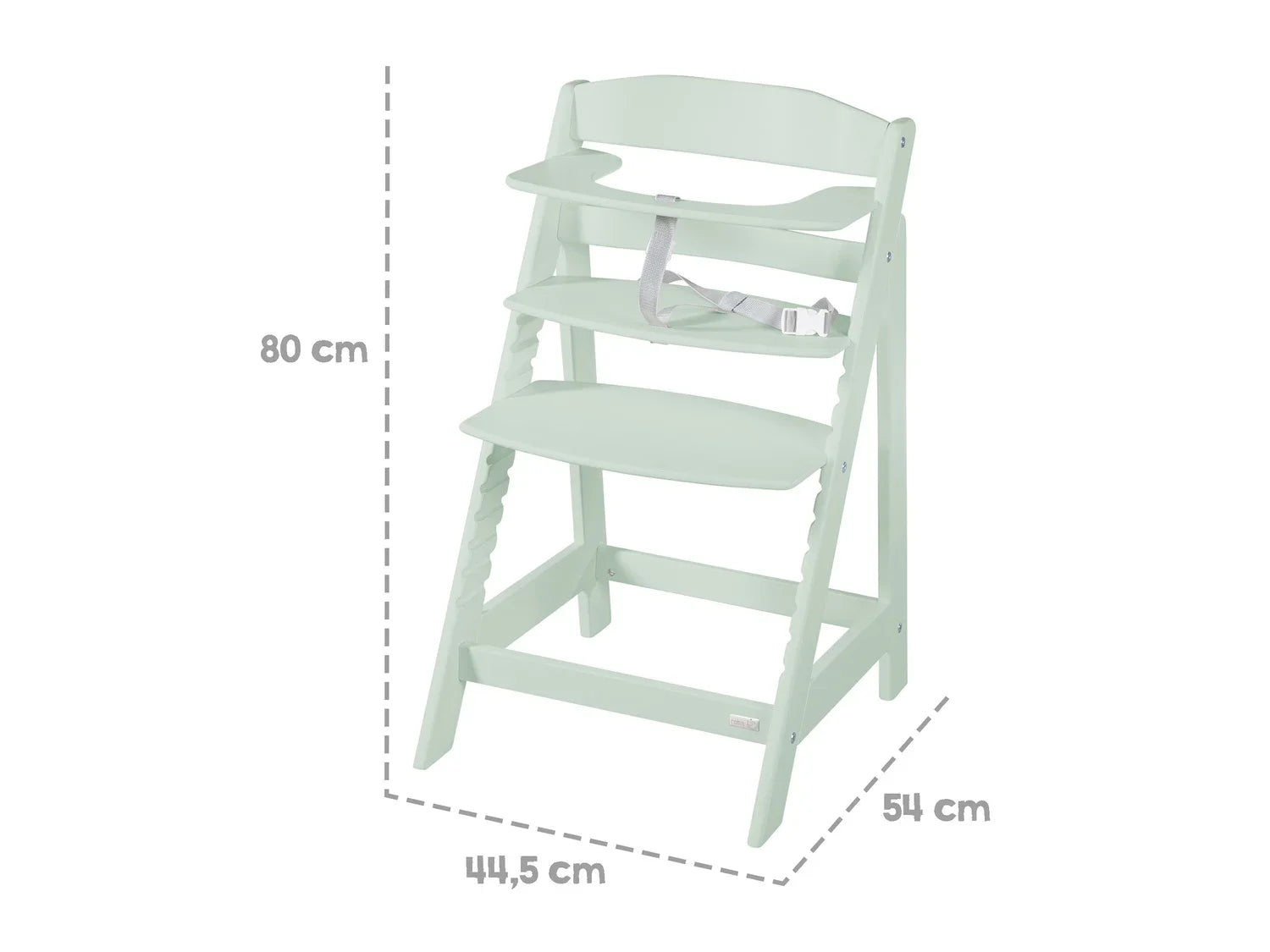 roba Chaise haute volutive Born Up Zick Zack 2 en 1