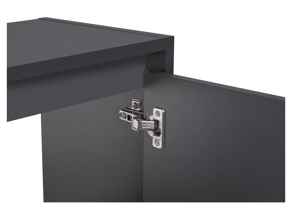 LIVARNO home Meuble sous-vasque Oslo, 60 x 55 x 28 cm, anthracite