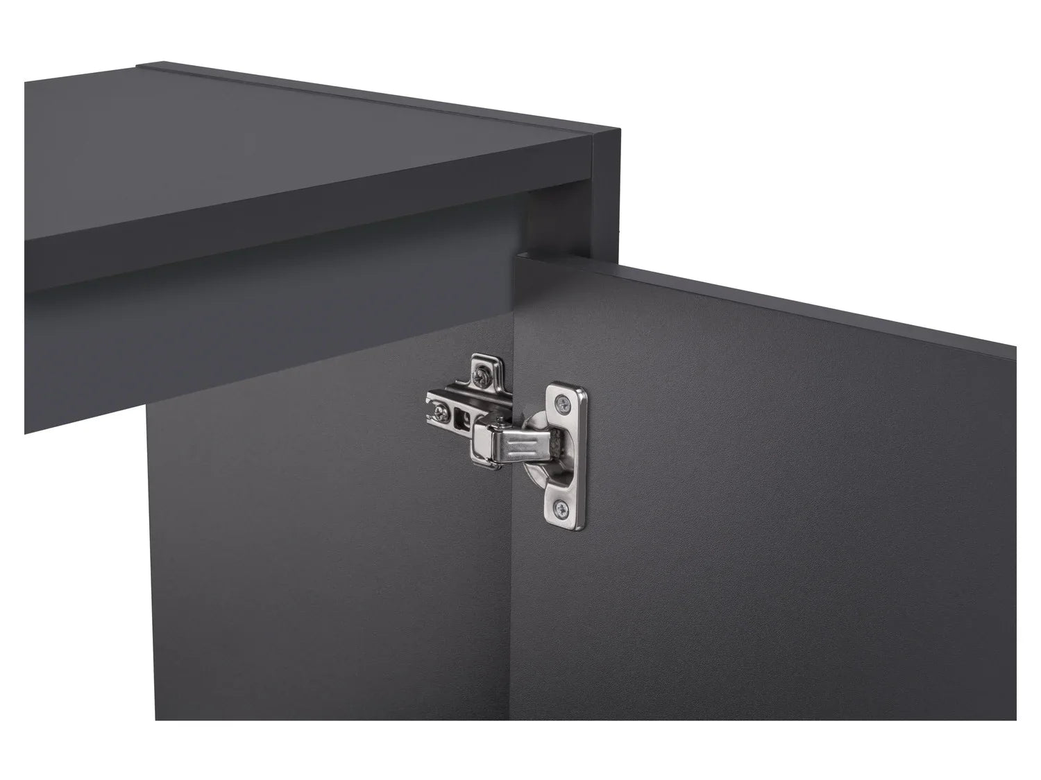 LIVARNO home Meuble sous-vasque Oslo, 60 x 55 x 28 cm, anthracite