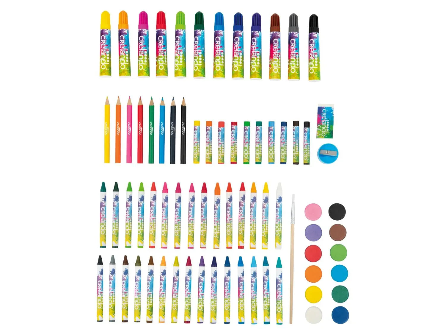 crelando Mallette de coloriage enfant