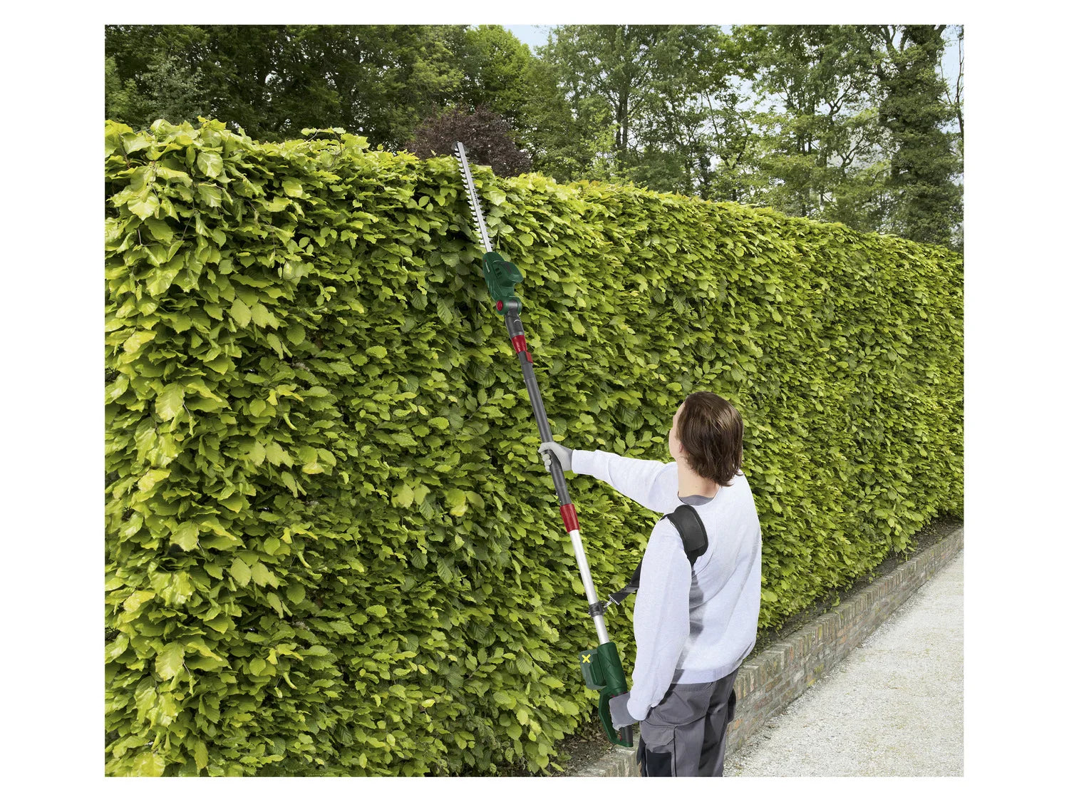 PARKSIDE Taille-haies tlescopique sans fil PTHSA 20-Li, 20 V