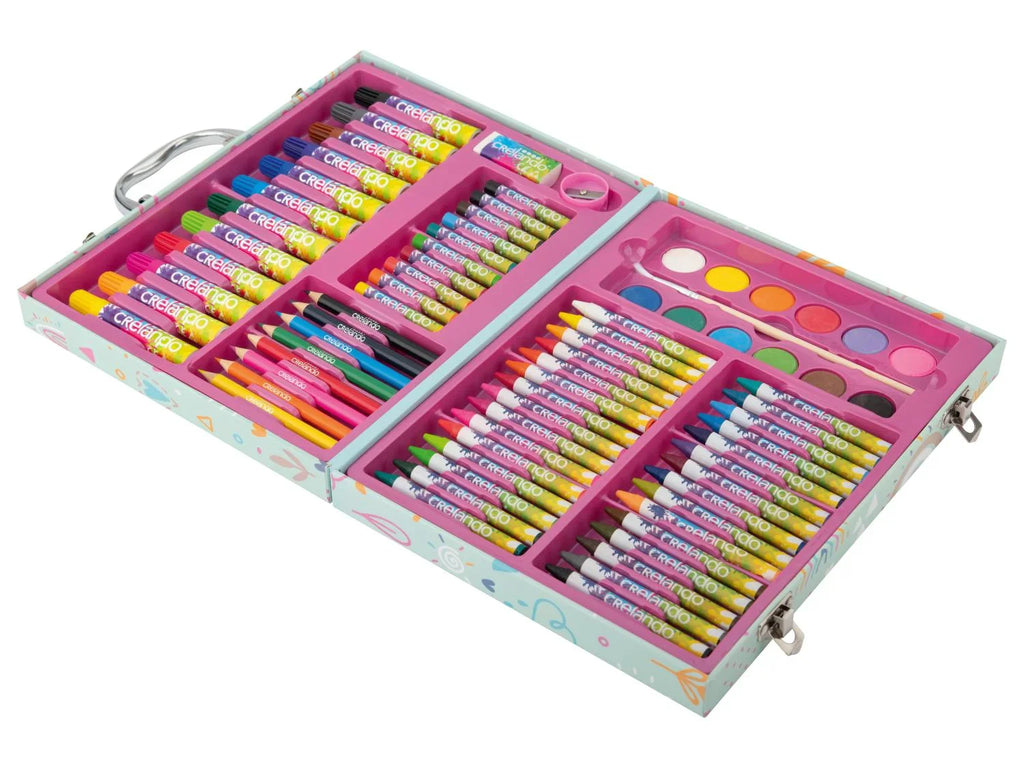crelando Mallette de coloriage pour enfant