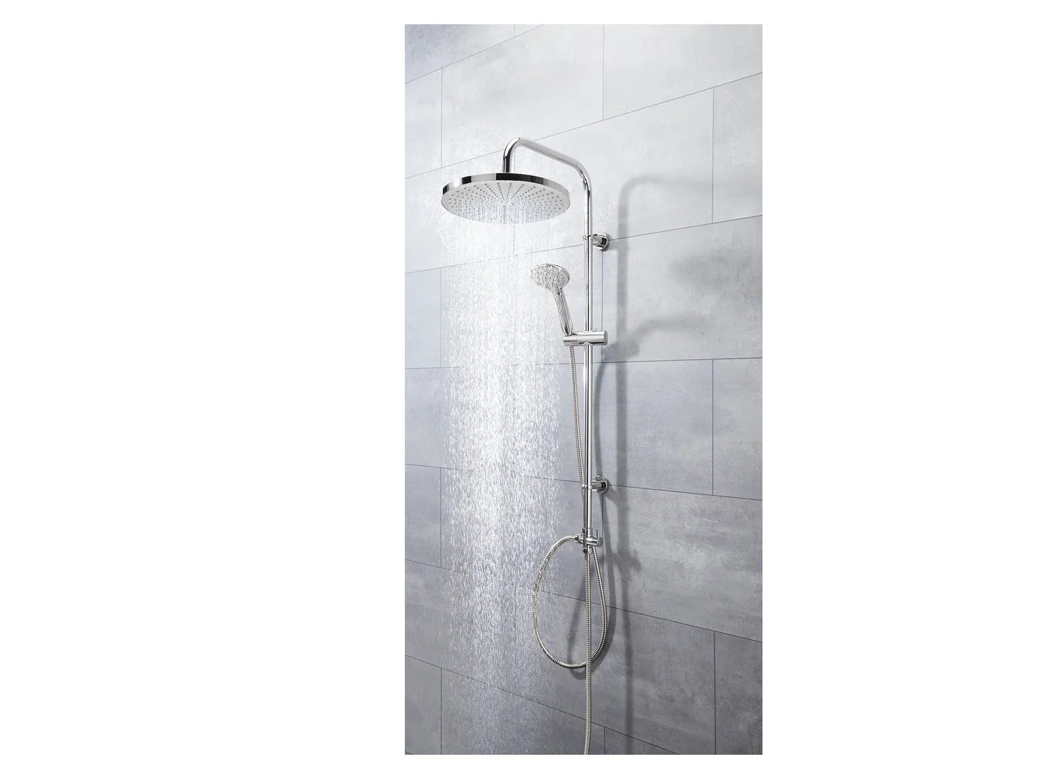 LIVARNO home Colonne de douche XXL avec systme anti-gouttes