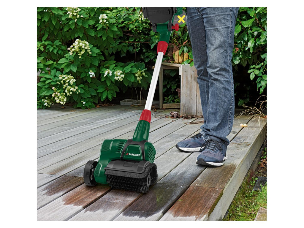 PARKSIDE Brosse de surface sans fil 2en1 + chargeur + batterie, 20 V