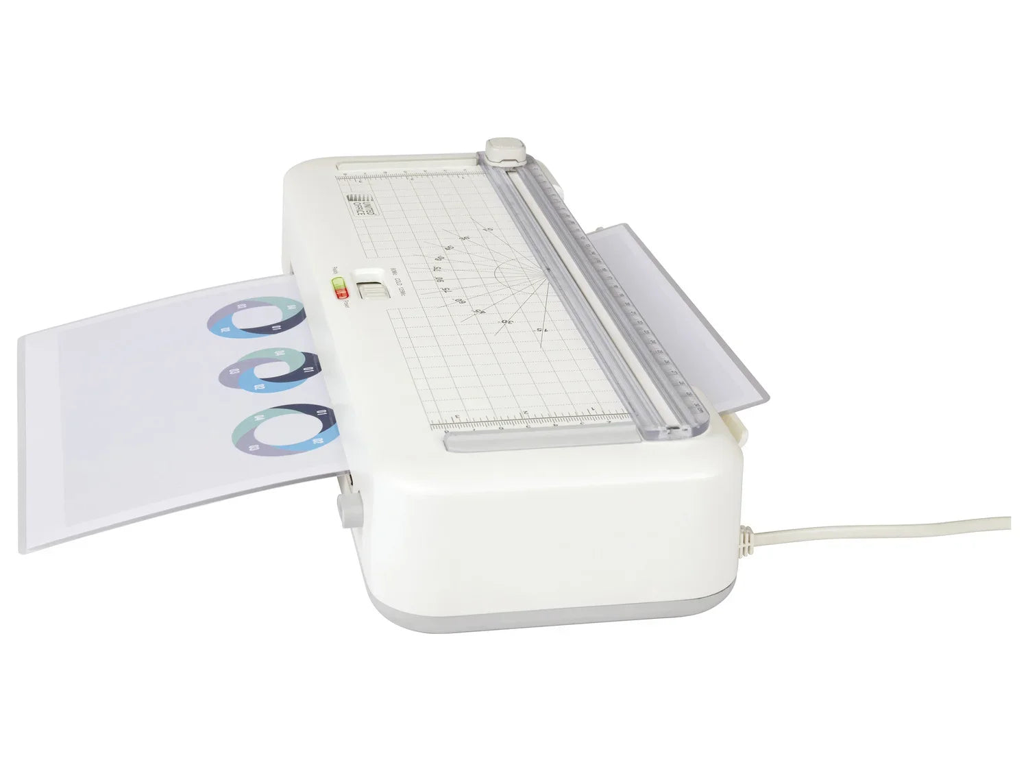 UNITED OFFICE Plastifieuse A4 ULG 395 C1, blanc