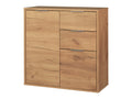 LIVARNO home Commode Verona 2 tiroirs 2 compartiments, 80 x 80 x 35 cm, imitation chne
