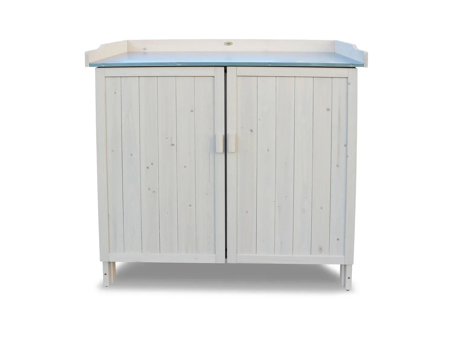 HABAU Table de jardin avec meuble bas, 98 x 48 x 95 cm