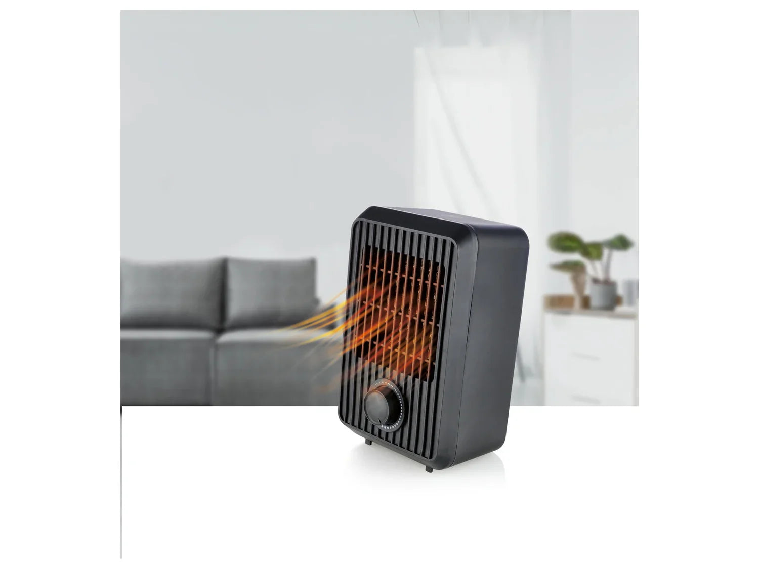 SILVERCREST Radiateur de table soufflant STHL 600 A1, 600 W