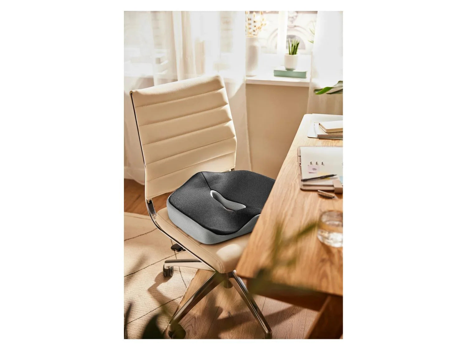 LIVARNO Coussin  mmoire de forme pour coccyx, 44 x 38 cm