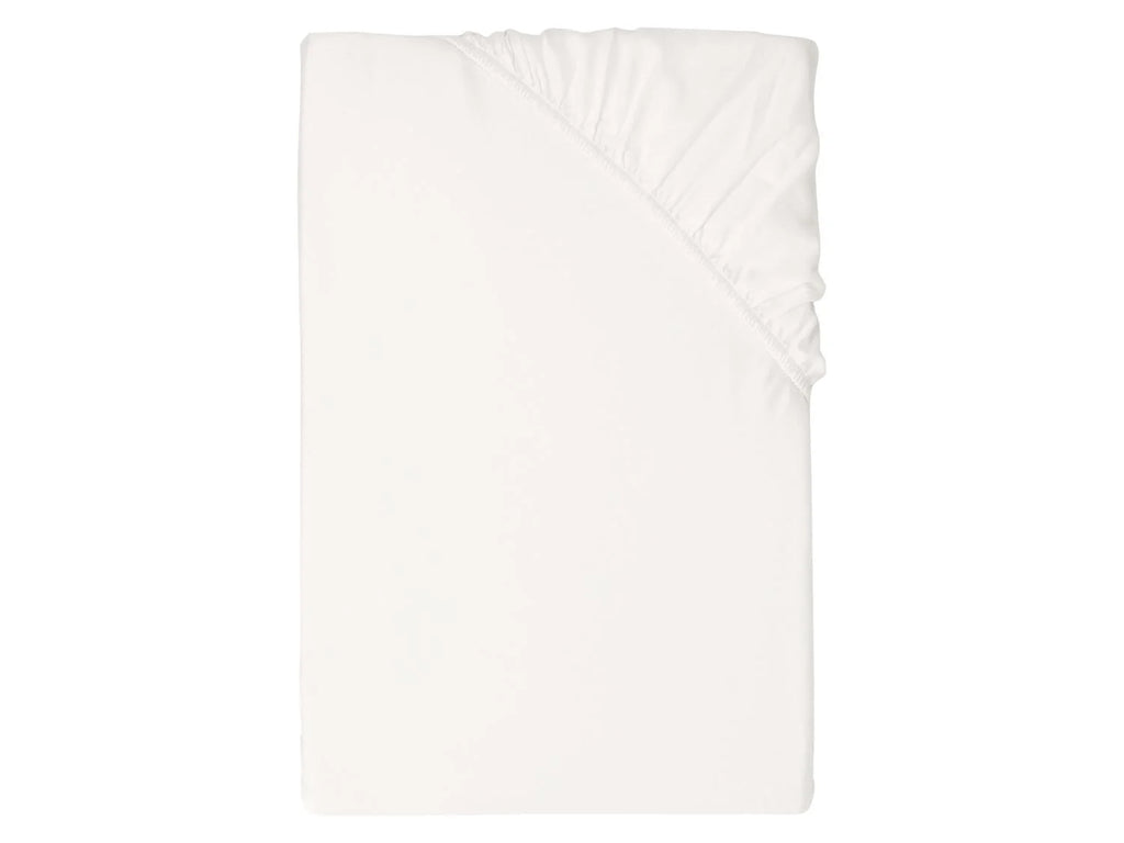 LIVARNO Drap-housse en satin de coton et bambou, 140 - 160 x 200 cm