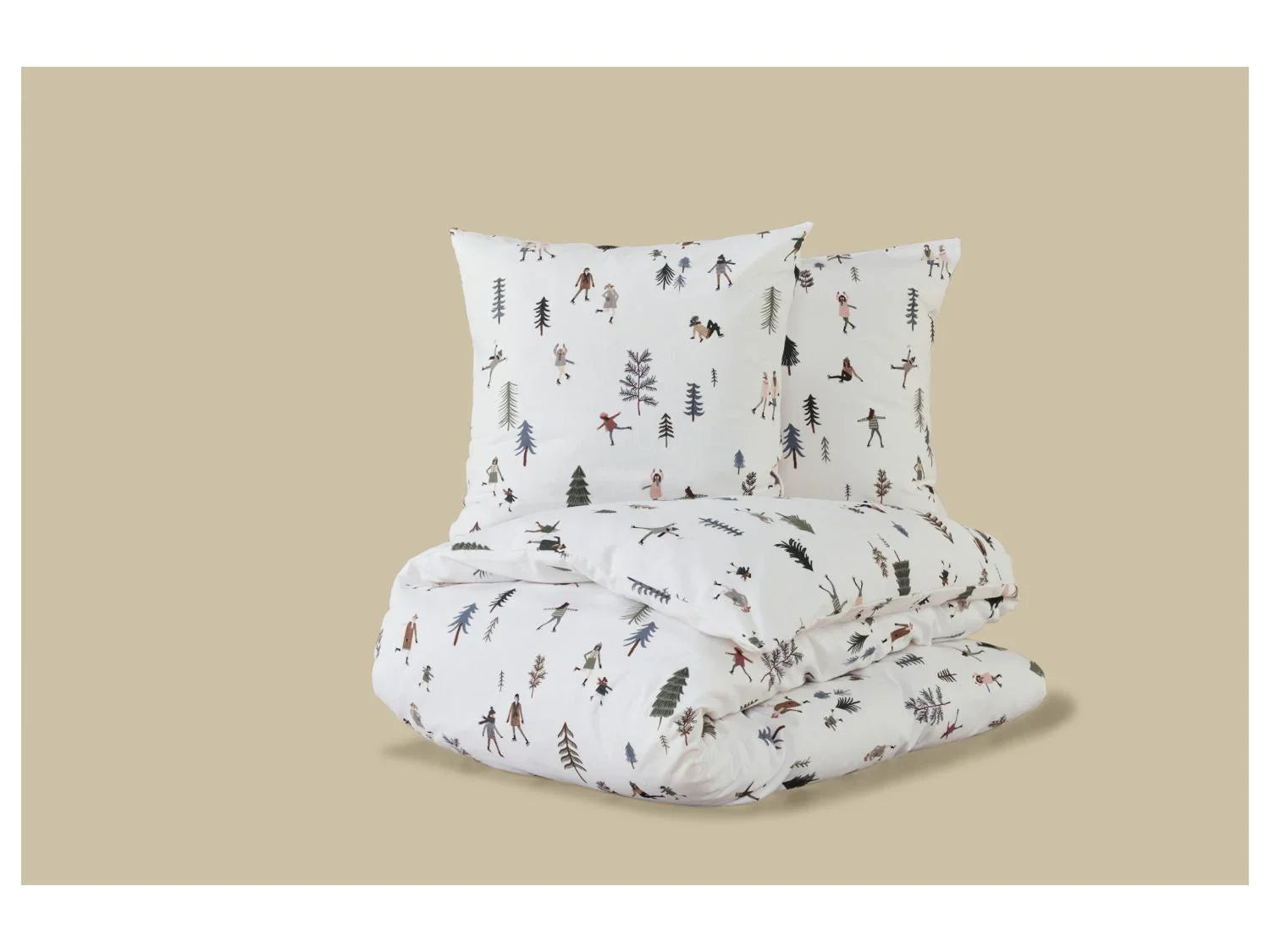 LIVARNO Parure de lit en flanelle, 260 x 240 cm