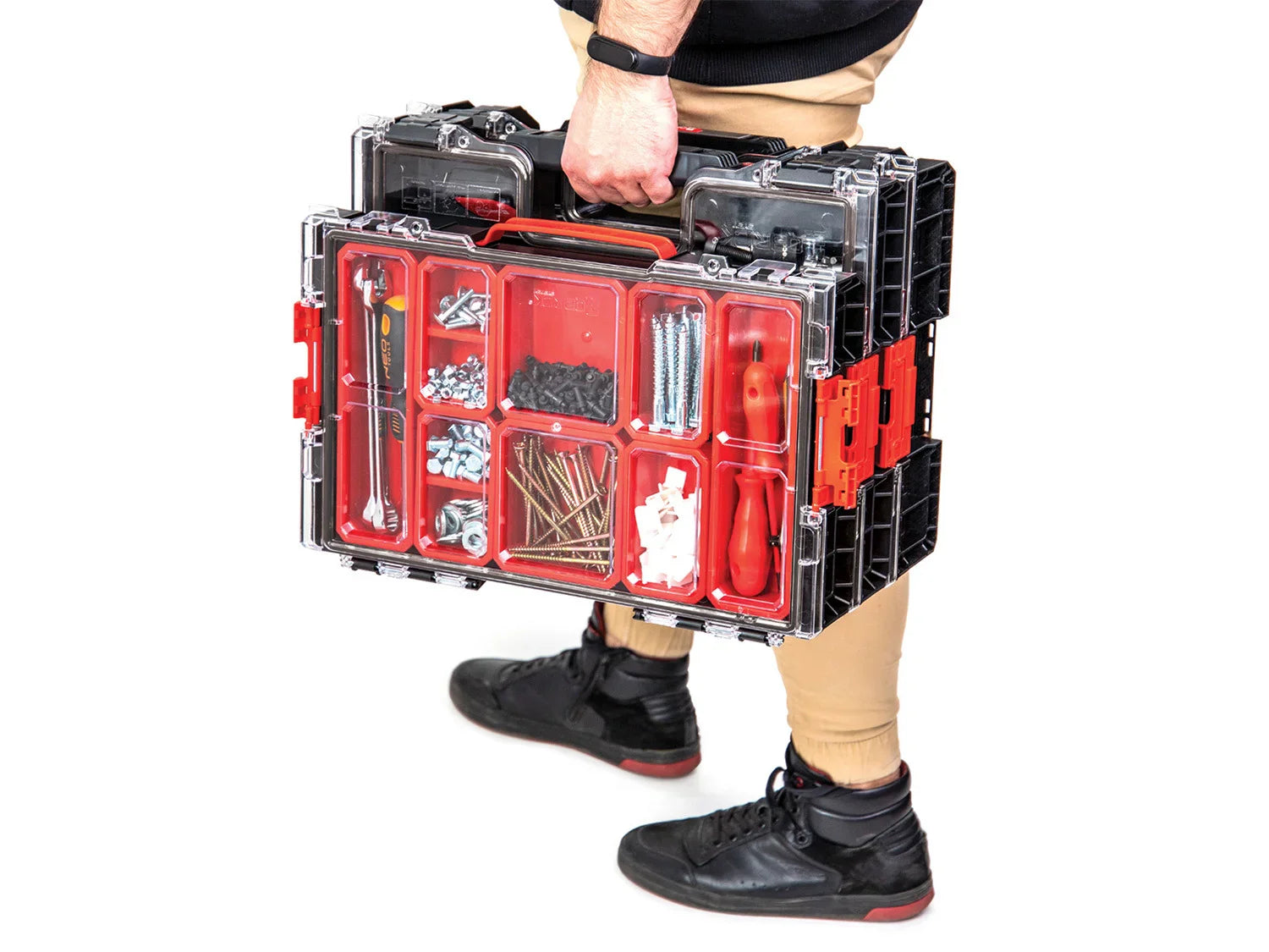 Qbrick System Bote  petites pices PRO Organizer 200