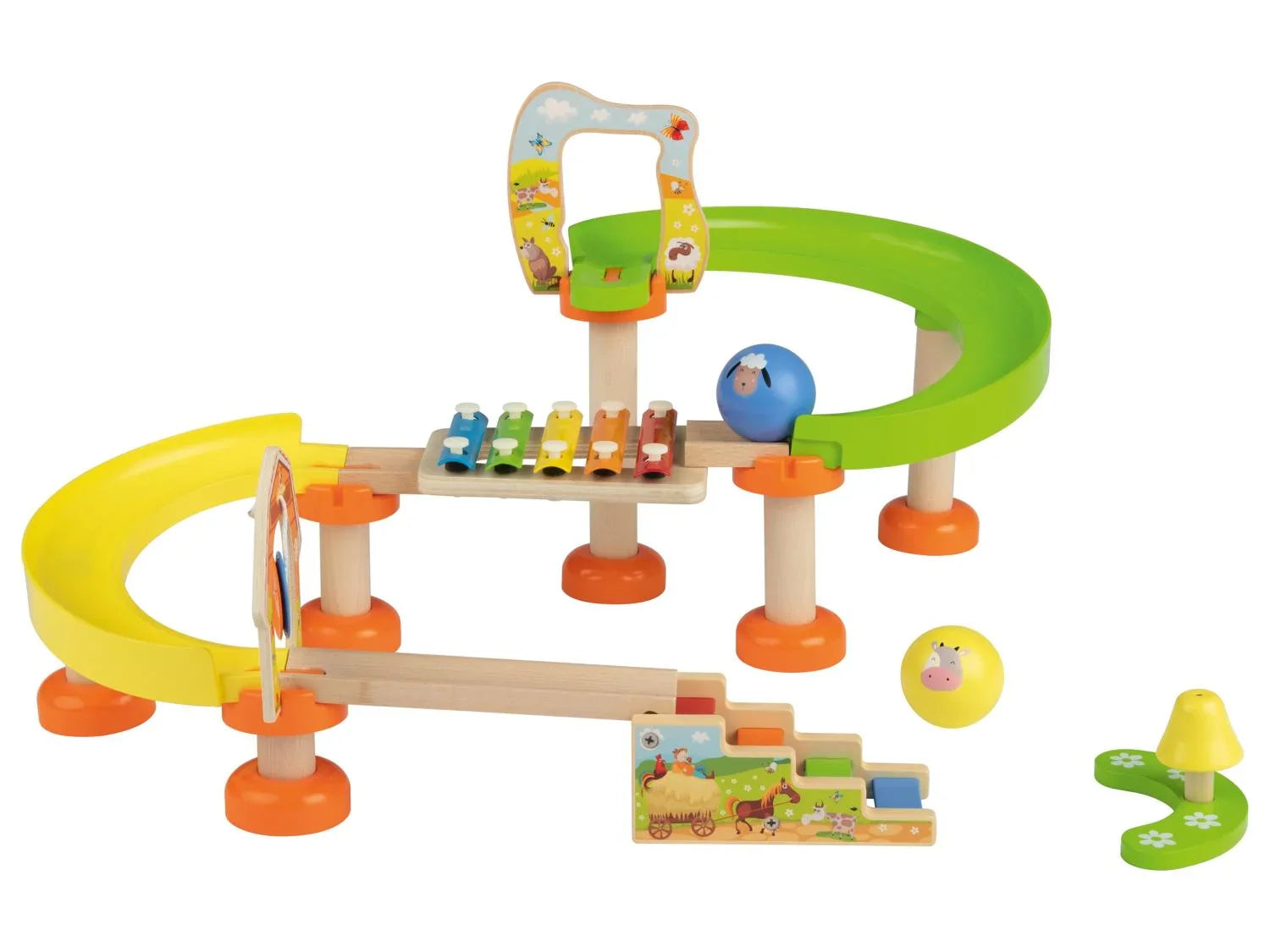 Playtive Circuit  billes en bois