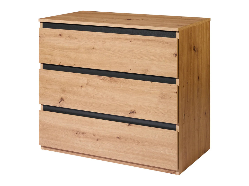 LIVARNO home Commode Genve, 85 x 75,5 x 48 cm, imitation chne