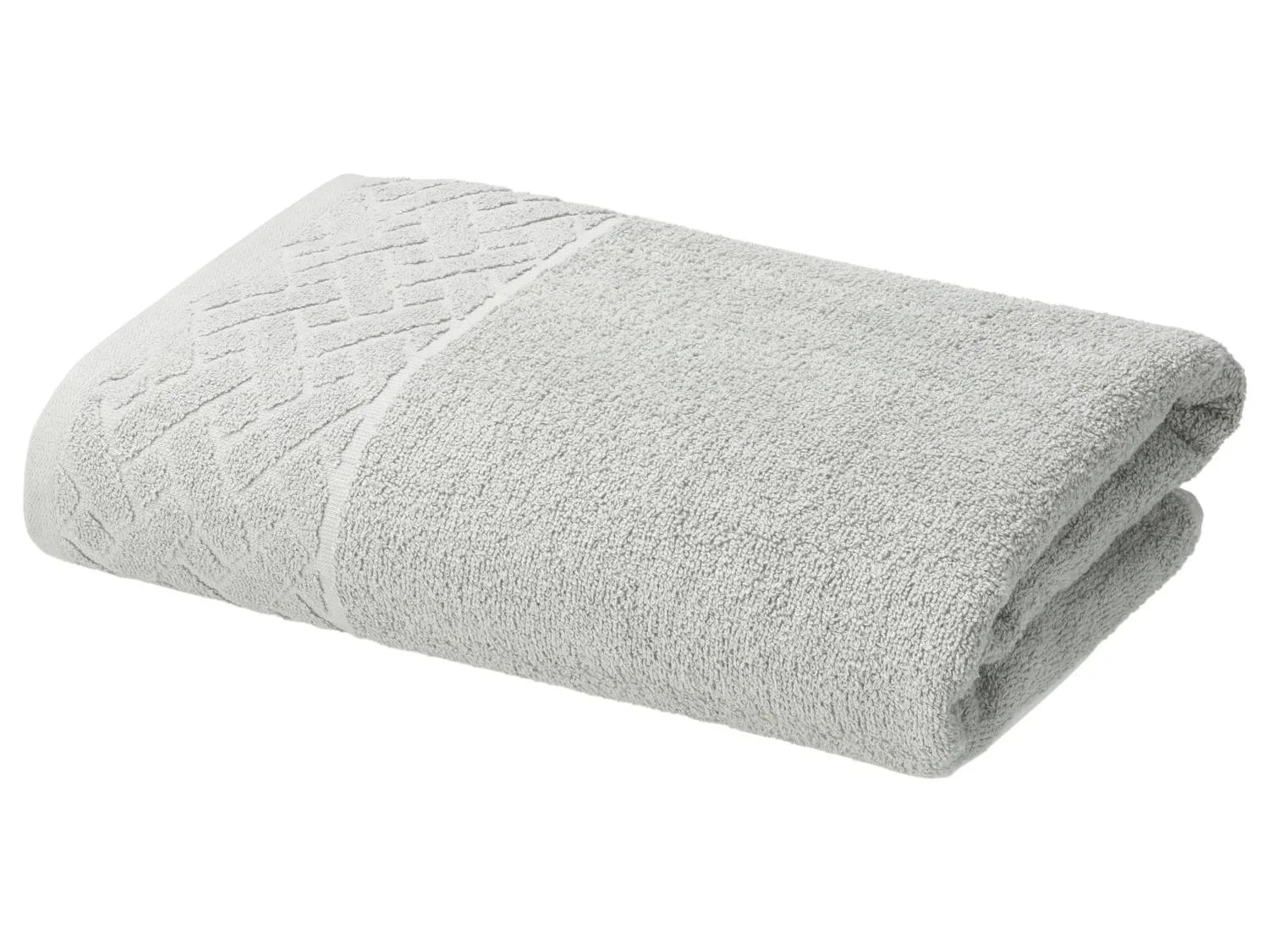 LIVARNO Serviette de douche ou drap de bain en ponge
