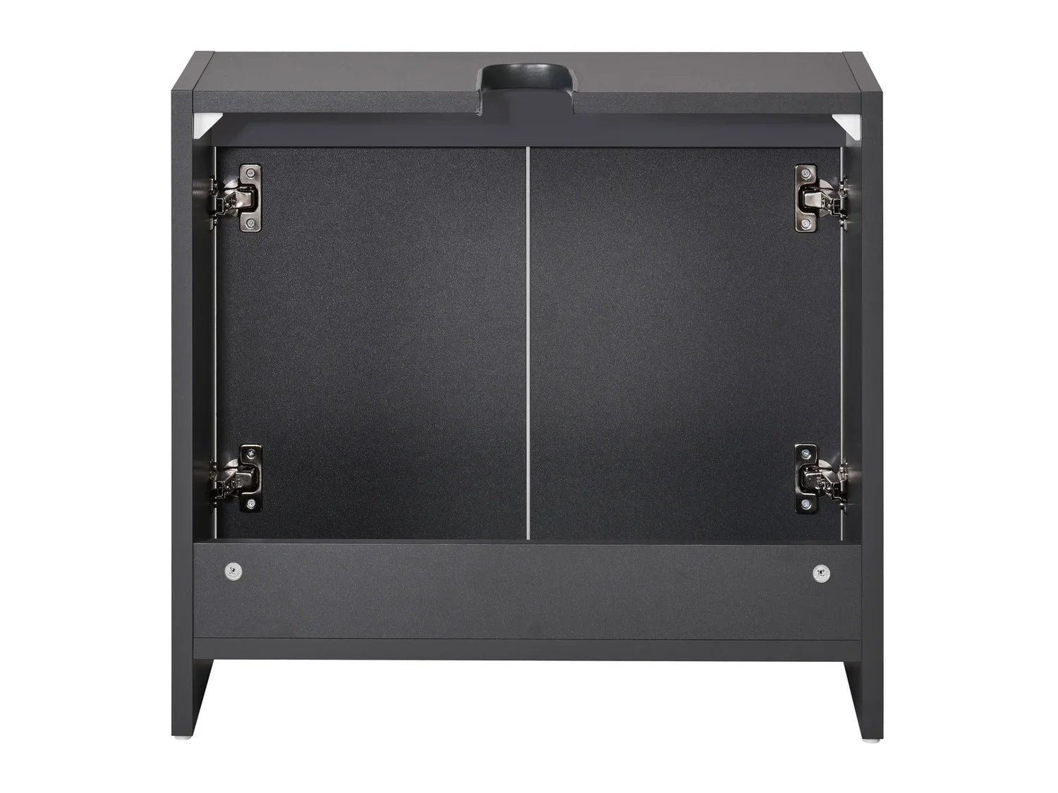 LIVARNO home Meuble sous-vasque Oslo, 60 x 55 x 28 cm, anthracite
