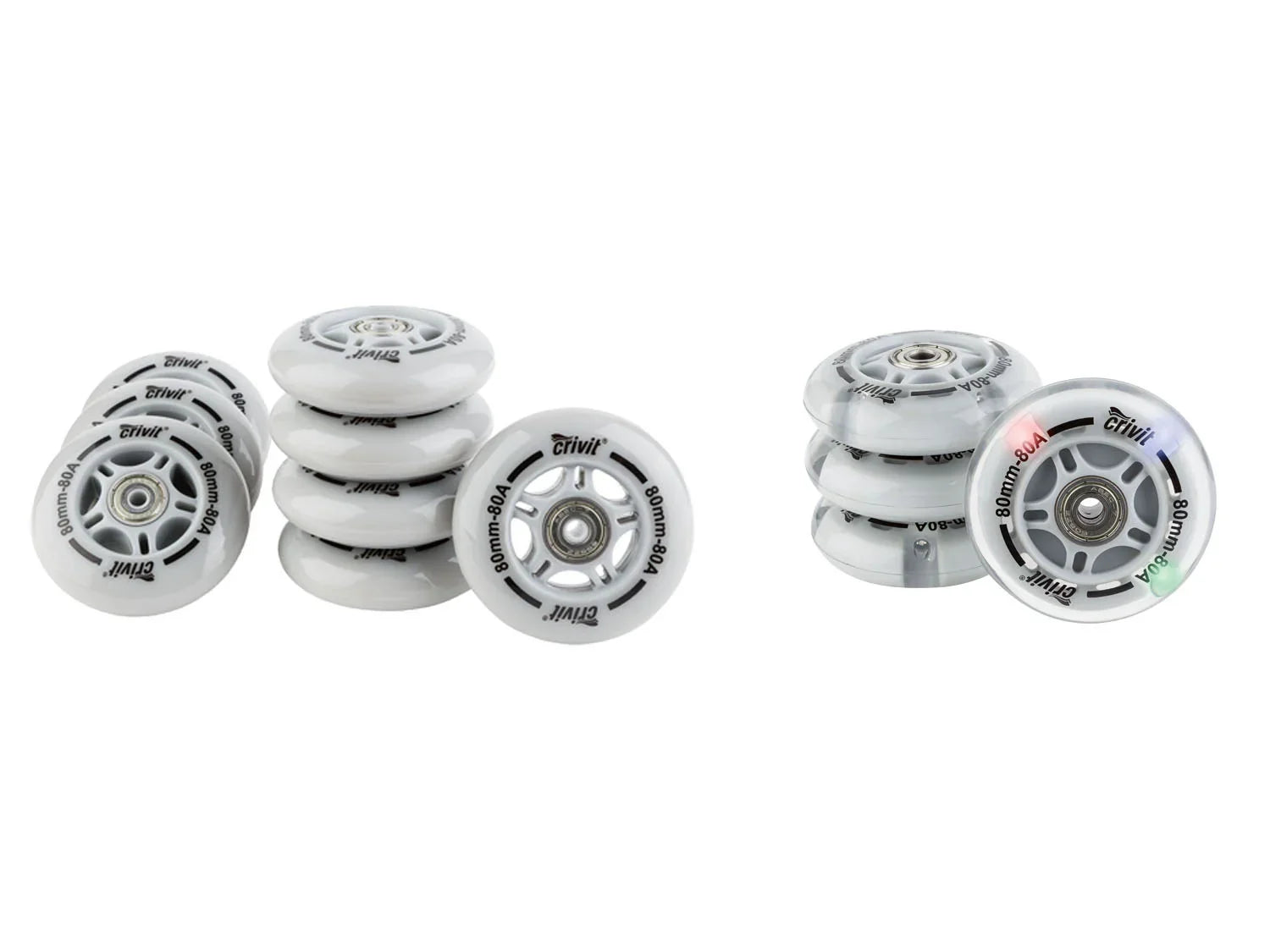 CRIVIT Set de roues pour patins