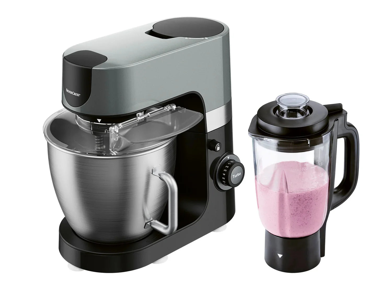 SILVERCREST KITCHEN TOOLS Robot de cuisine SKMP 1300 D3, 1300 W, 6,3 L