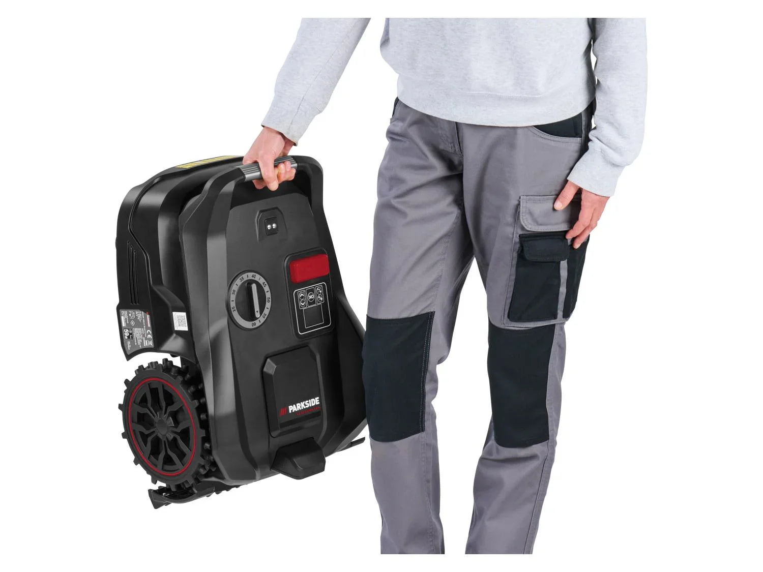 PARKSIDE PERFORMANCE Tondeuse robot Smart & Free PPAMR 1250 A1, 1250 m, 20 V