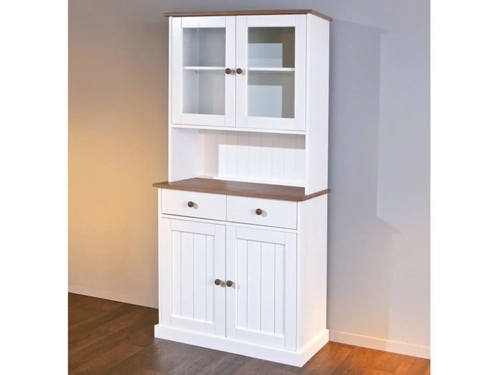 Inter Link Commode haut de gamme style campagnard, bois de pin