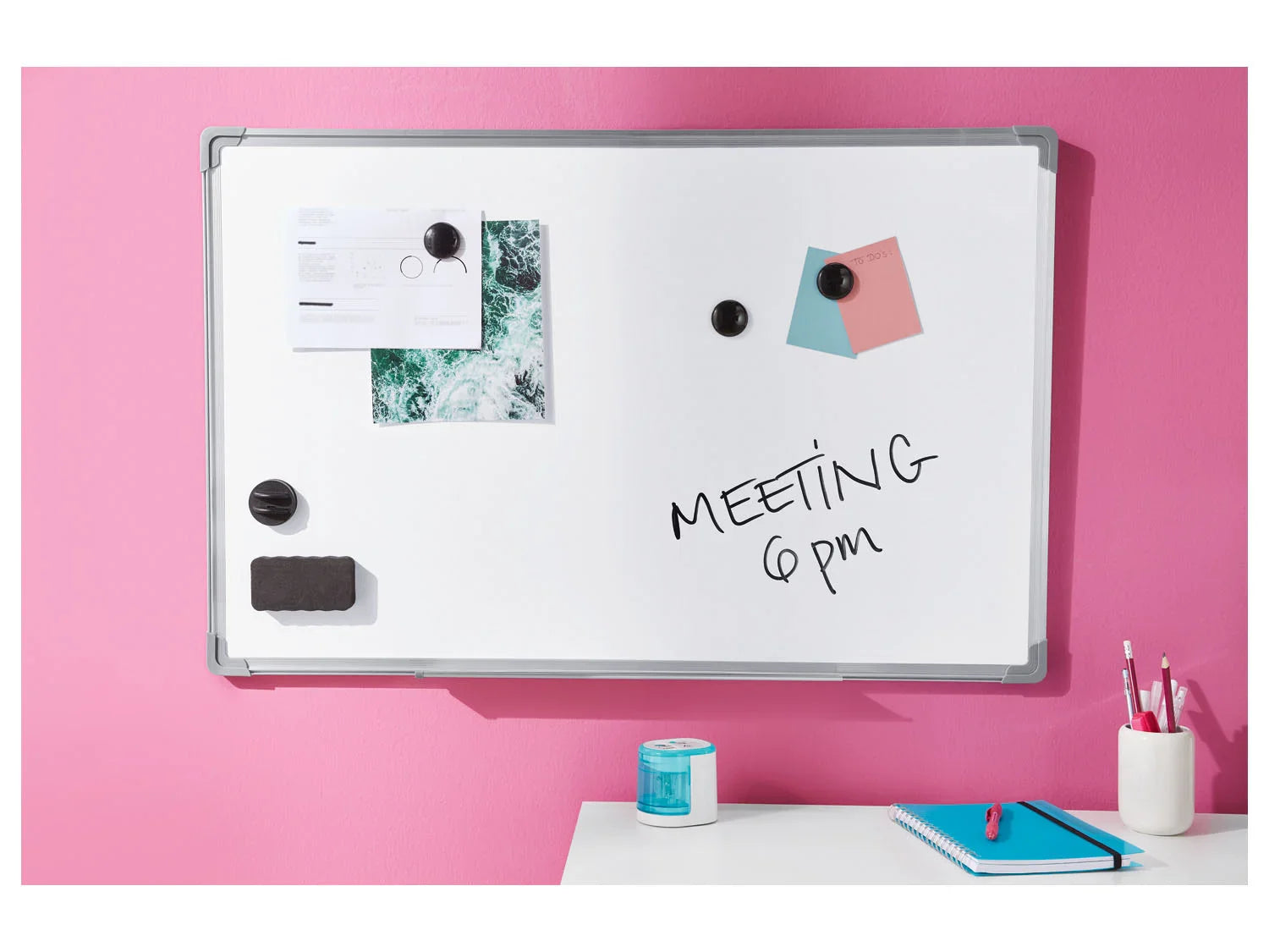 UNITED OFFICE Tableau blanc magntique