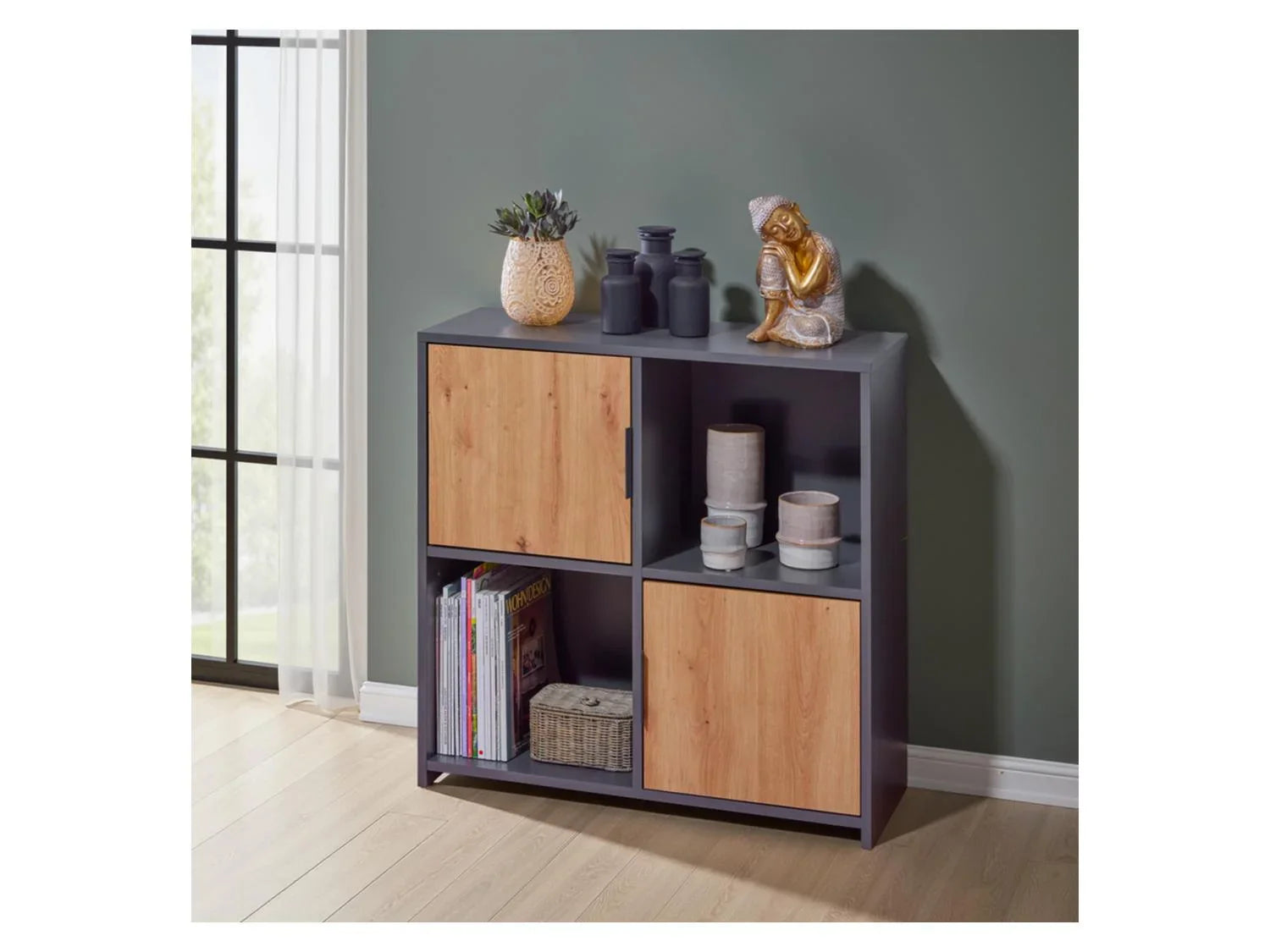 Inter Link tagre cube Pepeto, 77 x 30 x 77 cm
