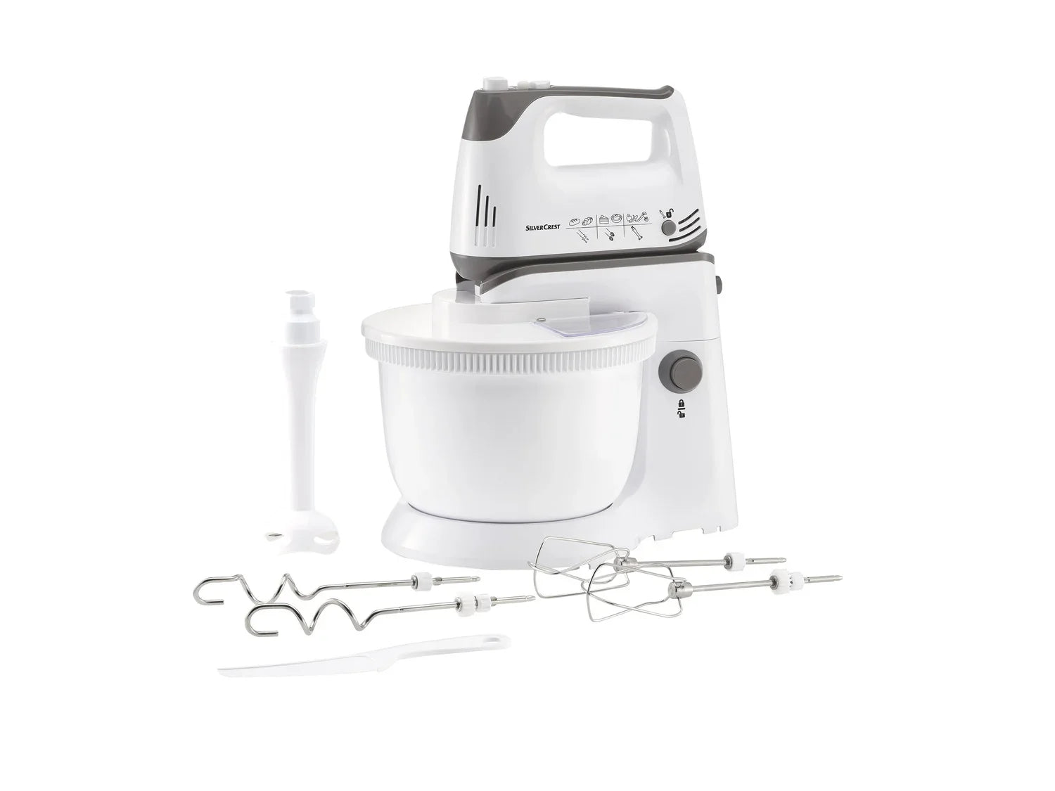 SILVERCREST KITCHEN TOOLS Batteur avec accessoires SHMS 300 D2, 300 W
