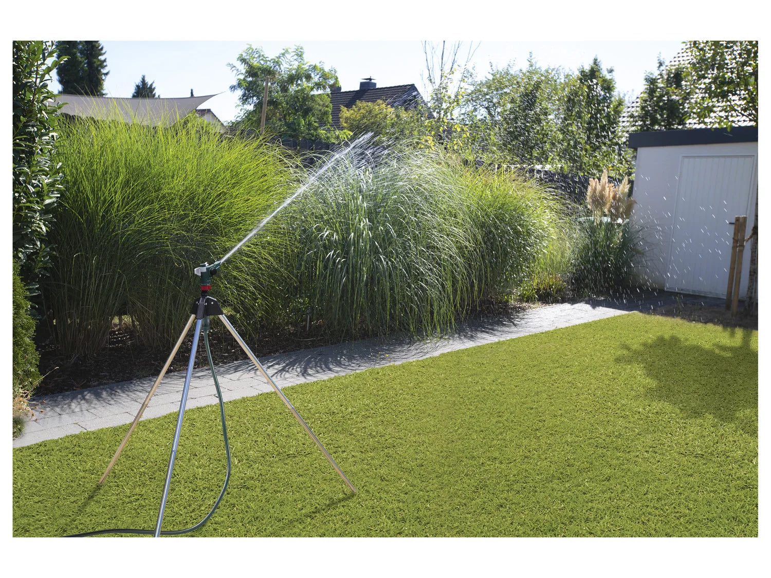 PARKSIDE Arroseur haute pression  impulsions sur trpied