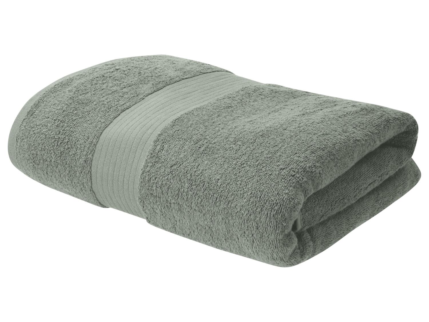 LIVARNO Serviette de bain ponge, 100 x 150 cm